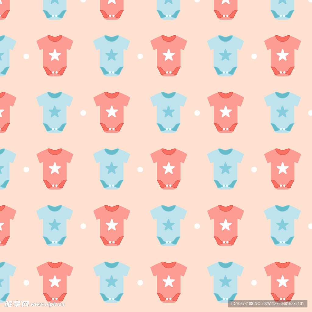 婴儿连体衣图案背景图
