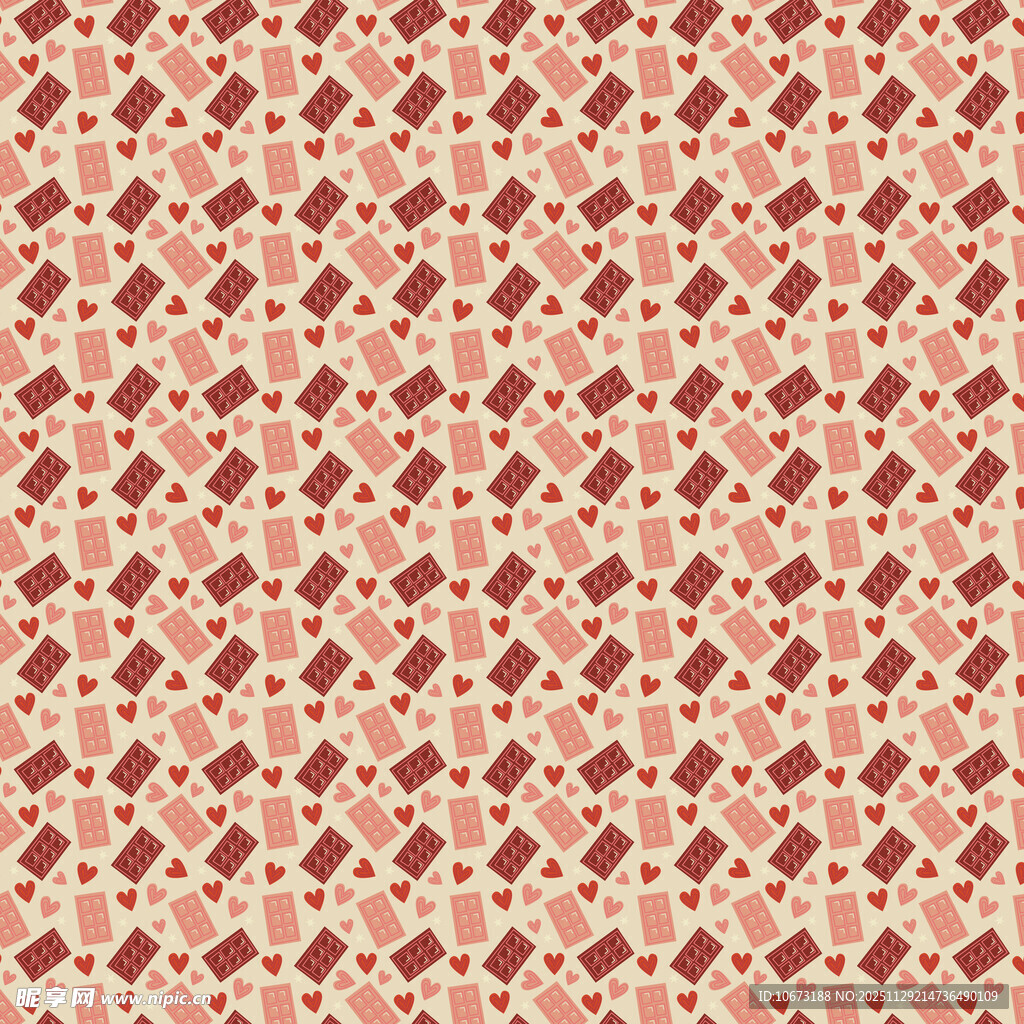 复古几何图案纹理背景