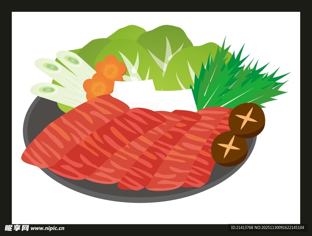 美味生鲜牛肉拼盘