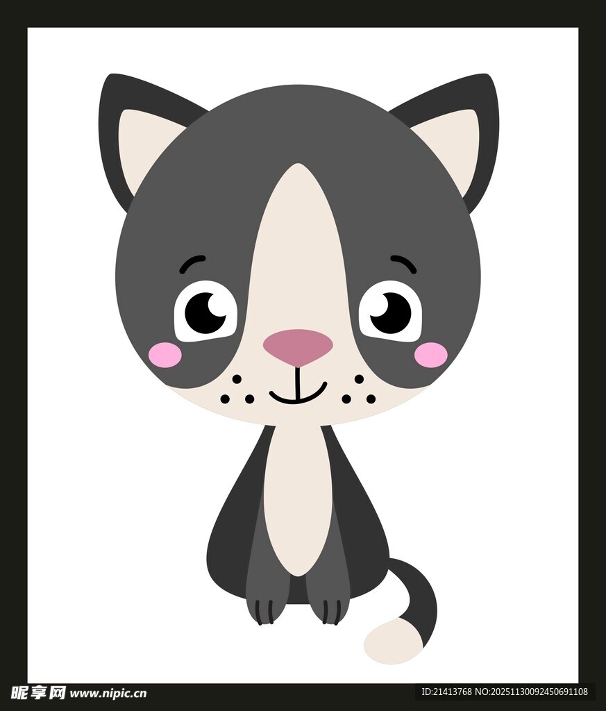 可爱卡通猫咪形象