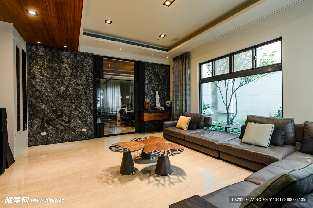 现代豪华客厅室内设计