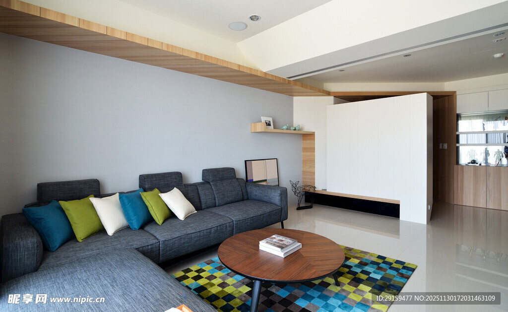 现代简约风客厅一角