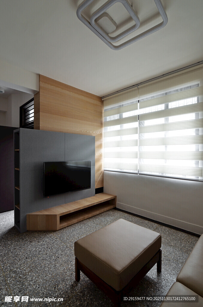 现代简约风客厅室内一角