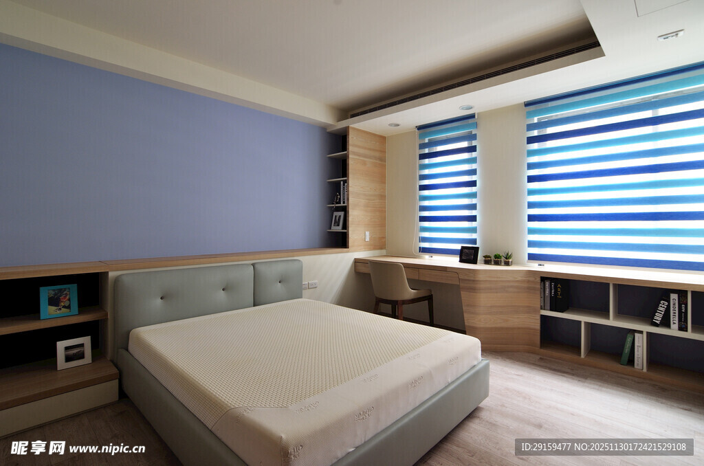 简约现代风格卧室空间