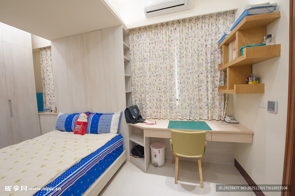 简约温馨单人病房场景