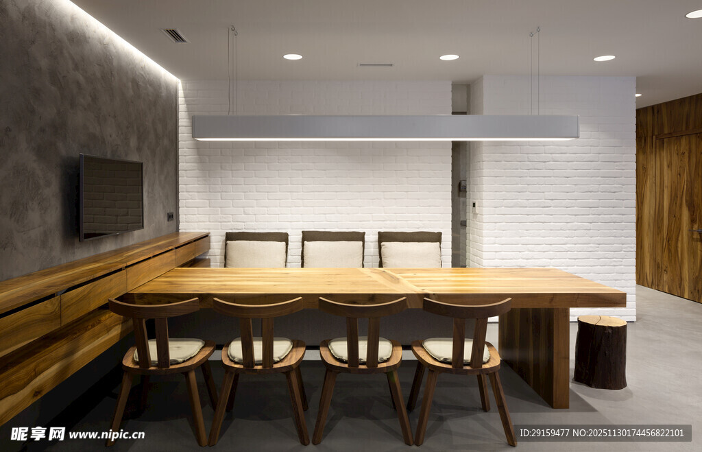 现代简约风格会议室场景