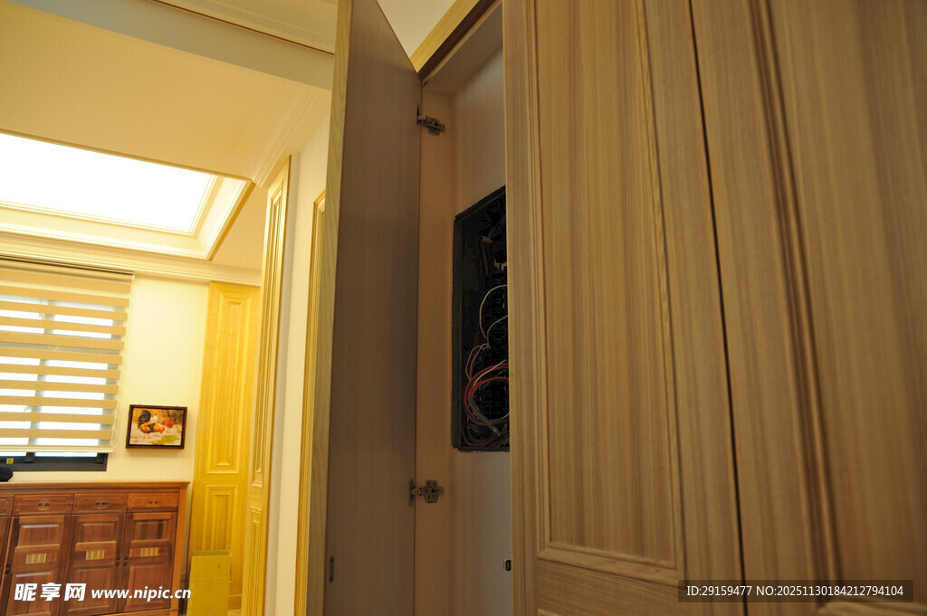 温馨家居室内门场景