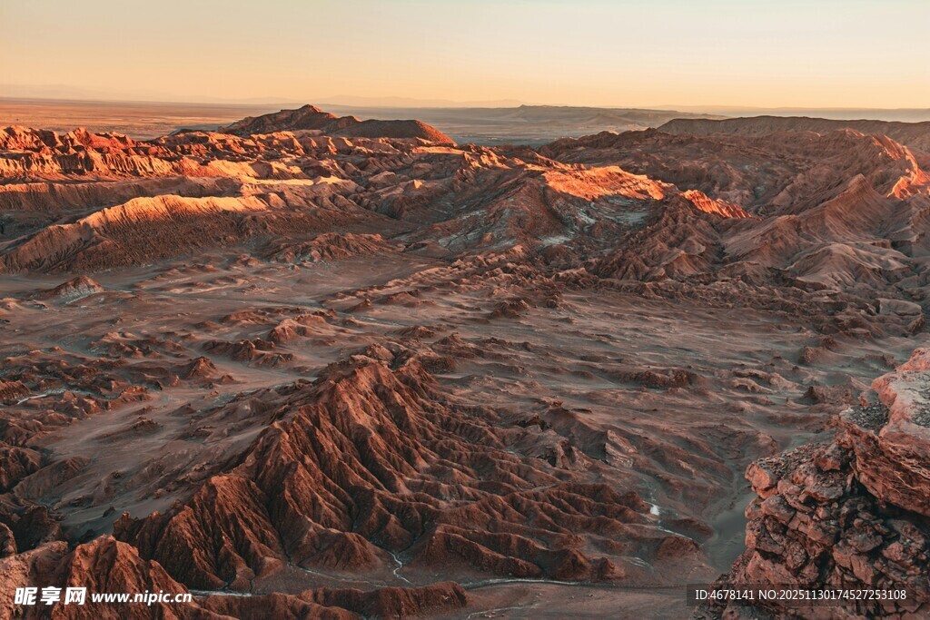 壮丽峡谷日出景观