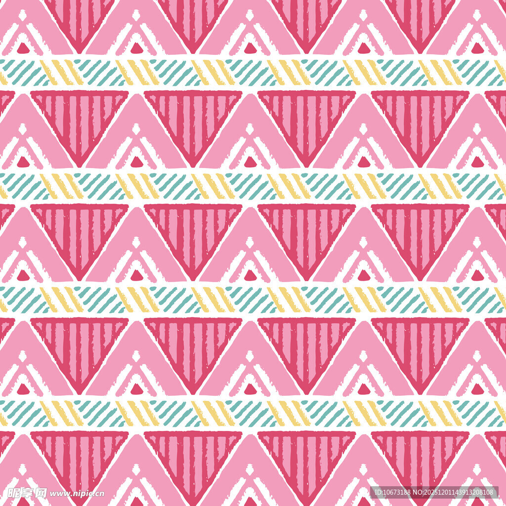 粉色几何图案纹理背景