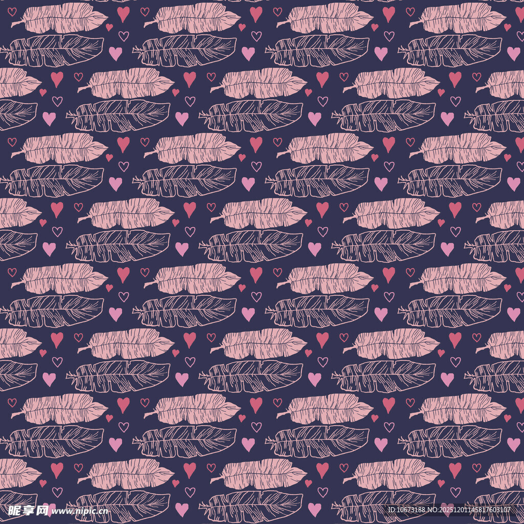 粉色花卉图案背景纹理