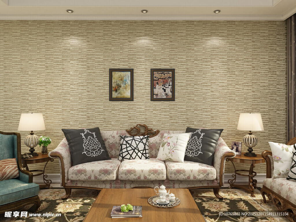 现代简约风温馨客厅一角