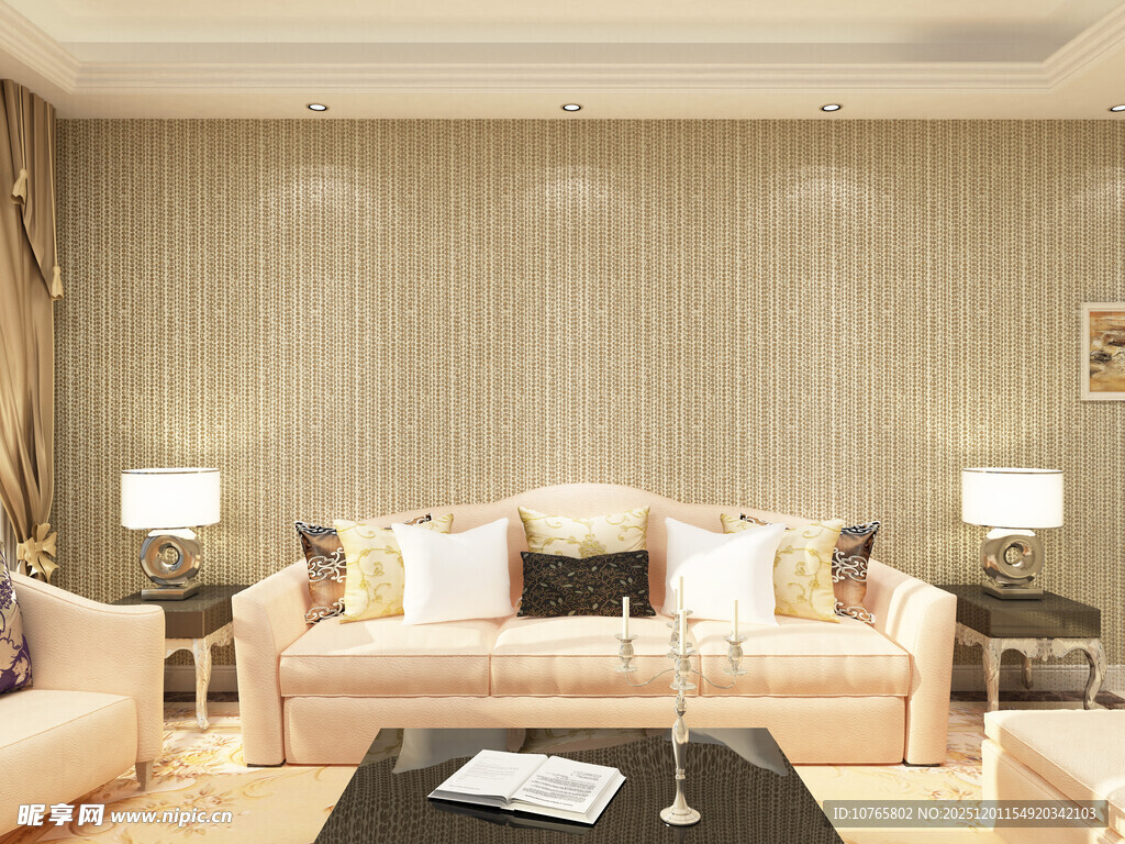 现代简约风格温馨客厅