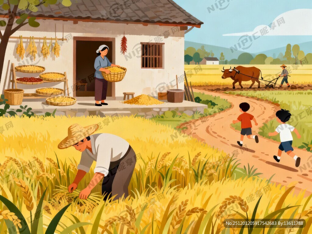 农村生产生活、农村人