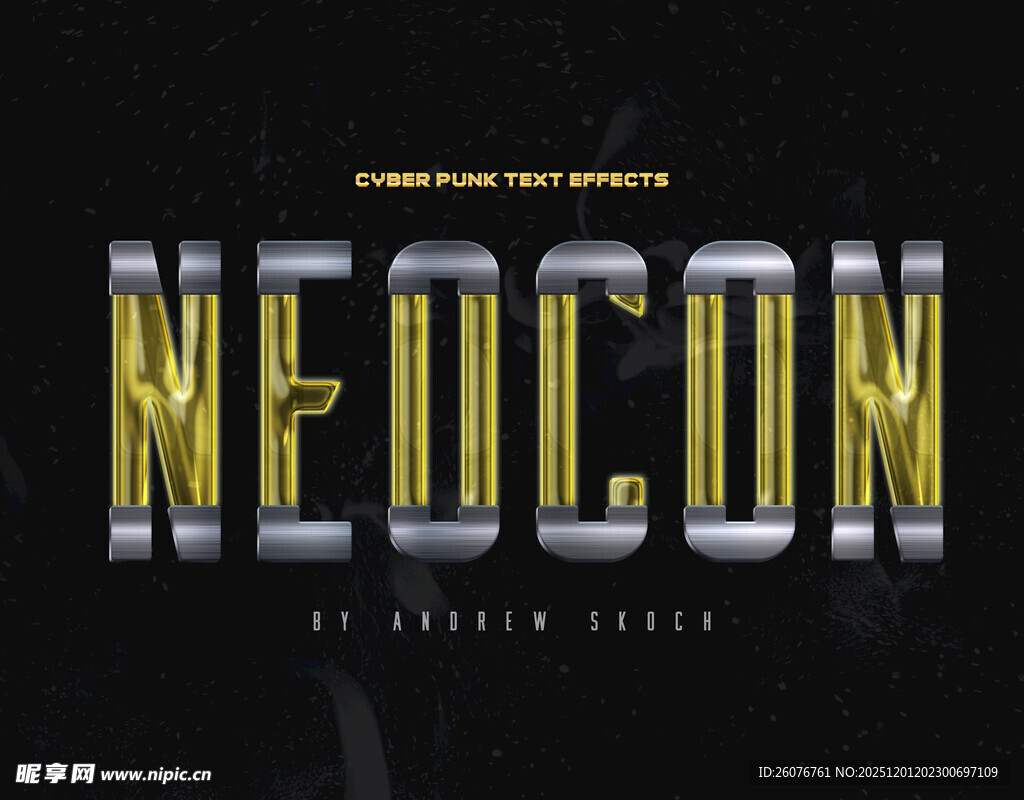 立体特效字样机图片