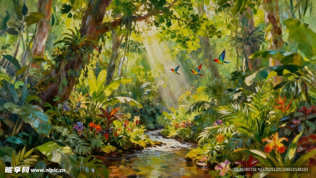 风景油画