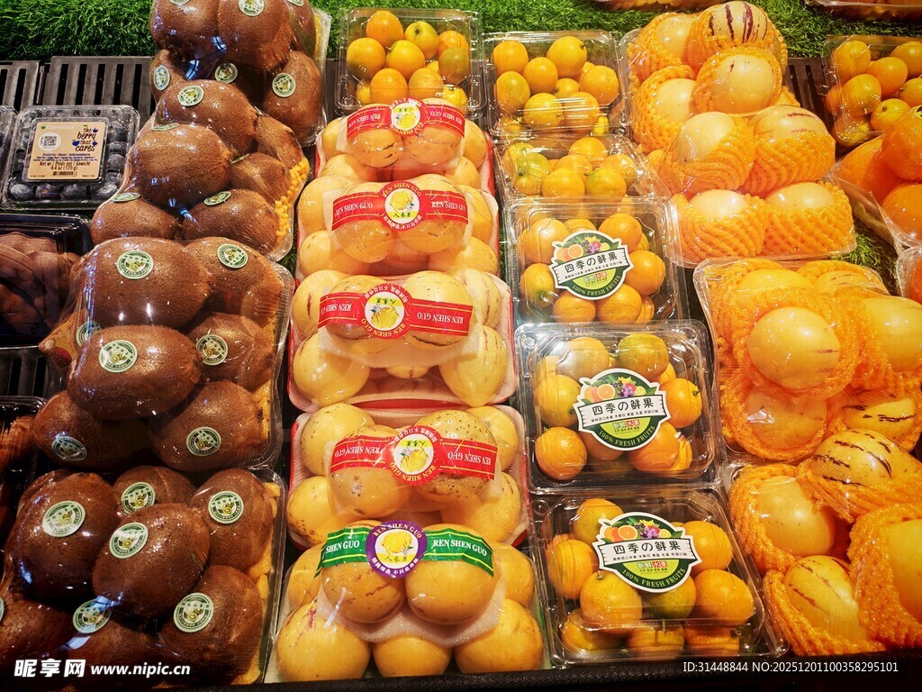 多样美味糕点整齐陈列