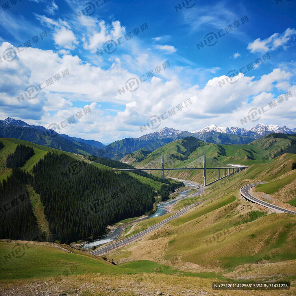 那拉提、果子沟、高速公路