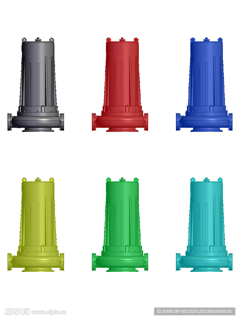 多彩塑料连接件展示