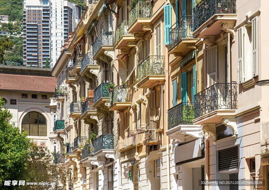 欧式风格建筑外观景致