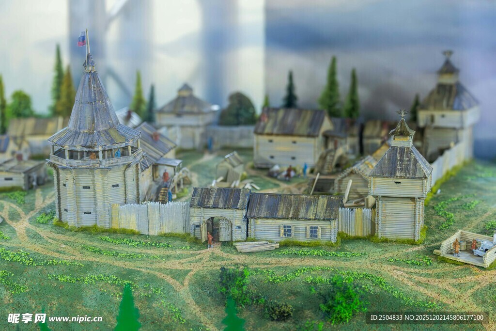 梦幻中世纪城堡景观