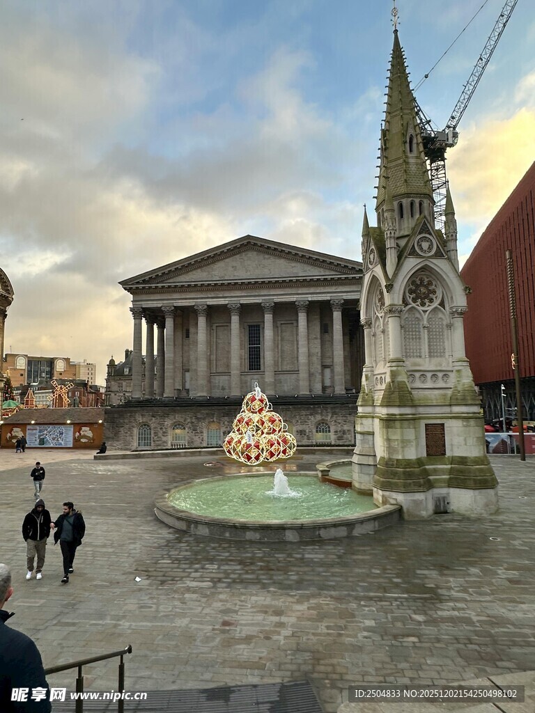 城市广场建筑景观