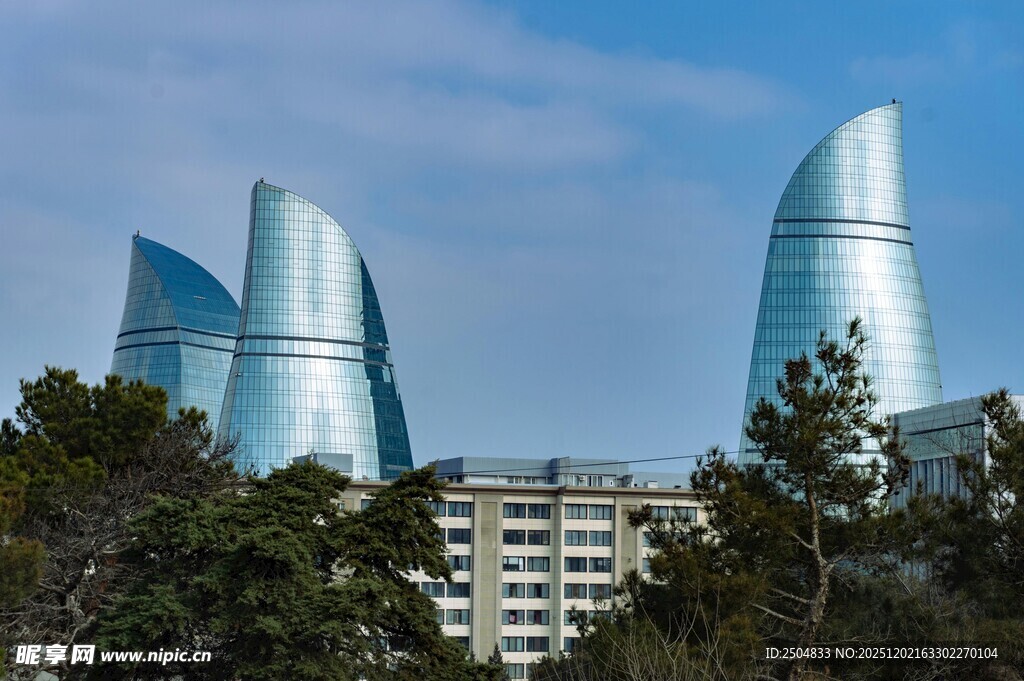 火焰塔建筑景观