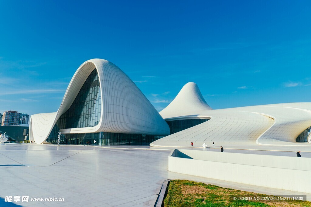 阿塞拜疆现代建筑景观