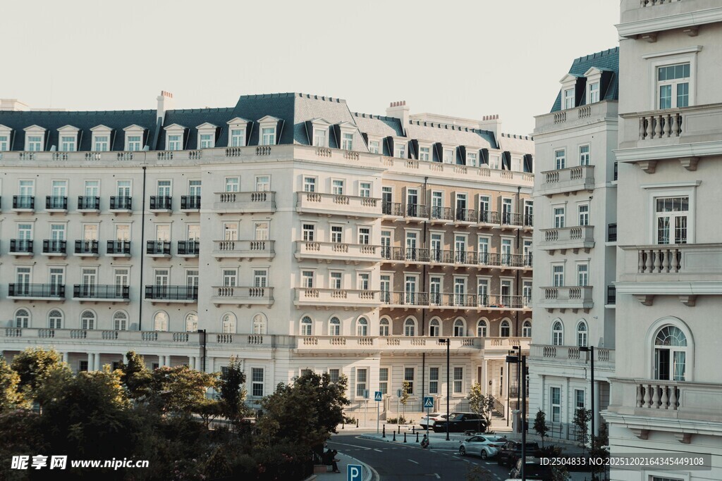 欧式典雅城市建筑景观