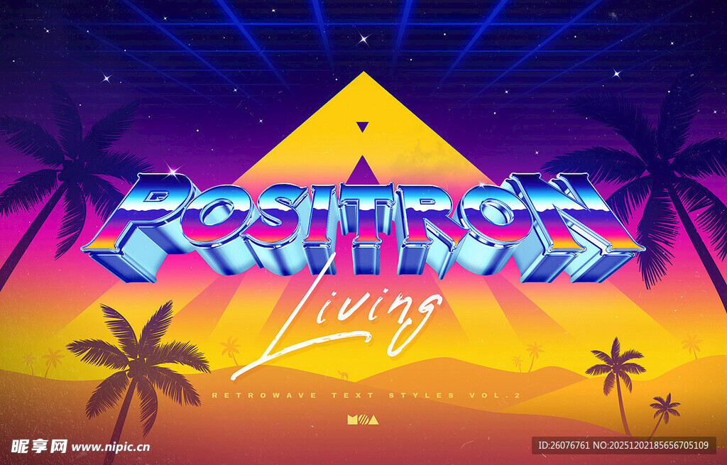 立体特效字样机图片