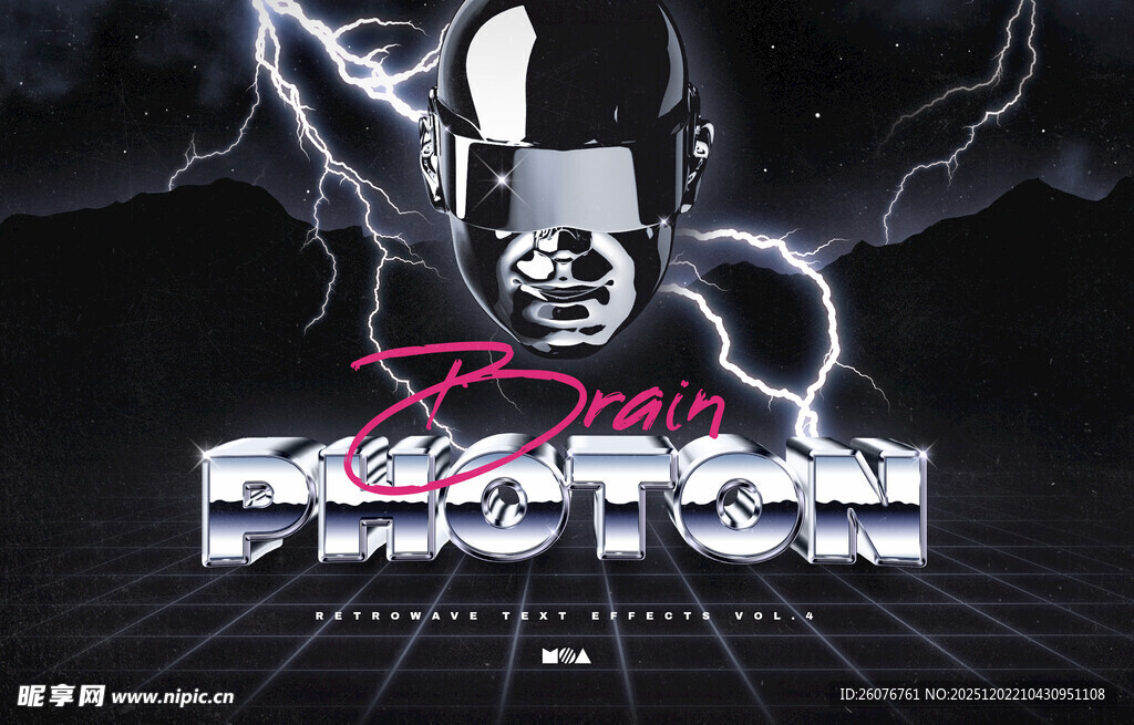 立体特效字样机图片