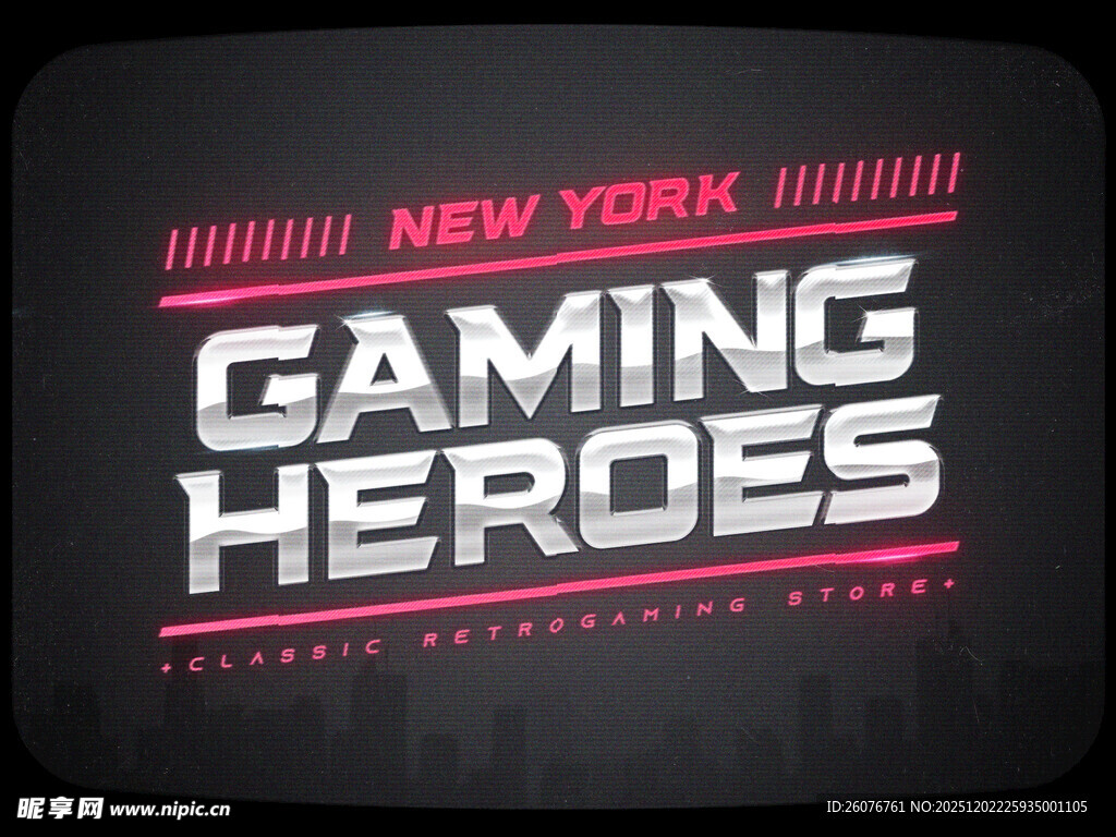 立体特效字样机图片