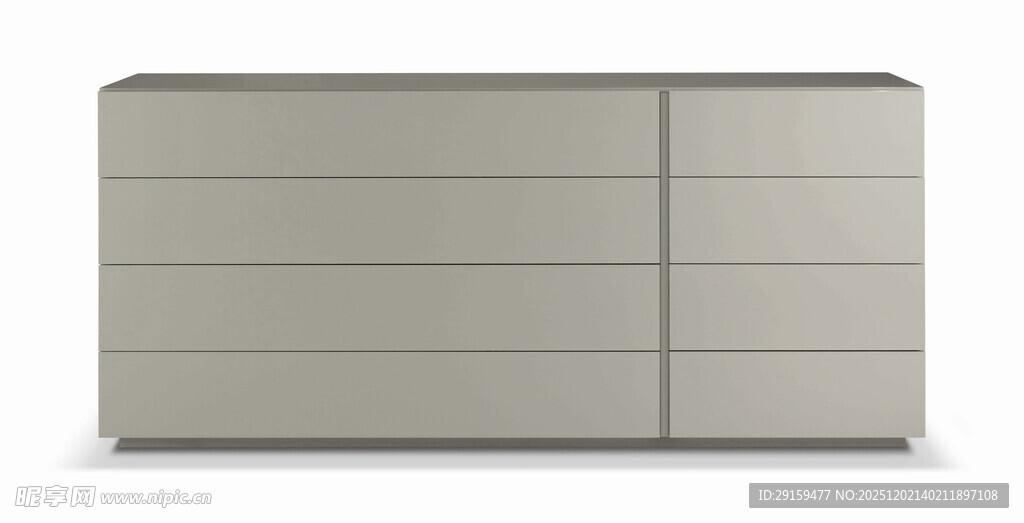 简约现代风格双门储物柜