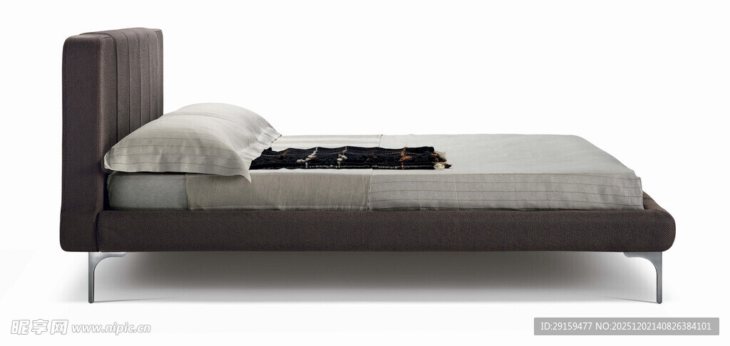 现代简约风格时尚双人床