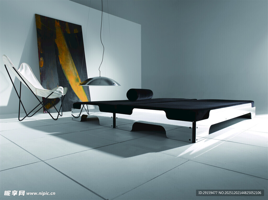 现代简约风格卧室家具展示