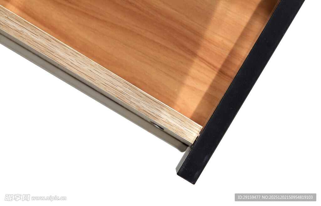 木质板材边缘细节展示