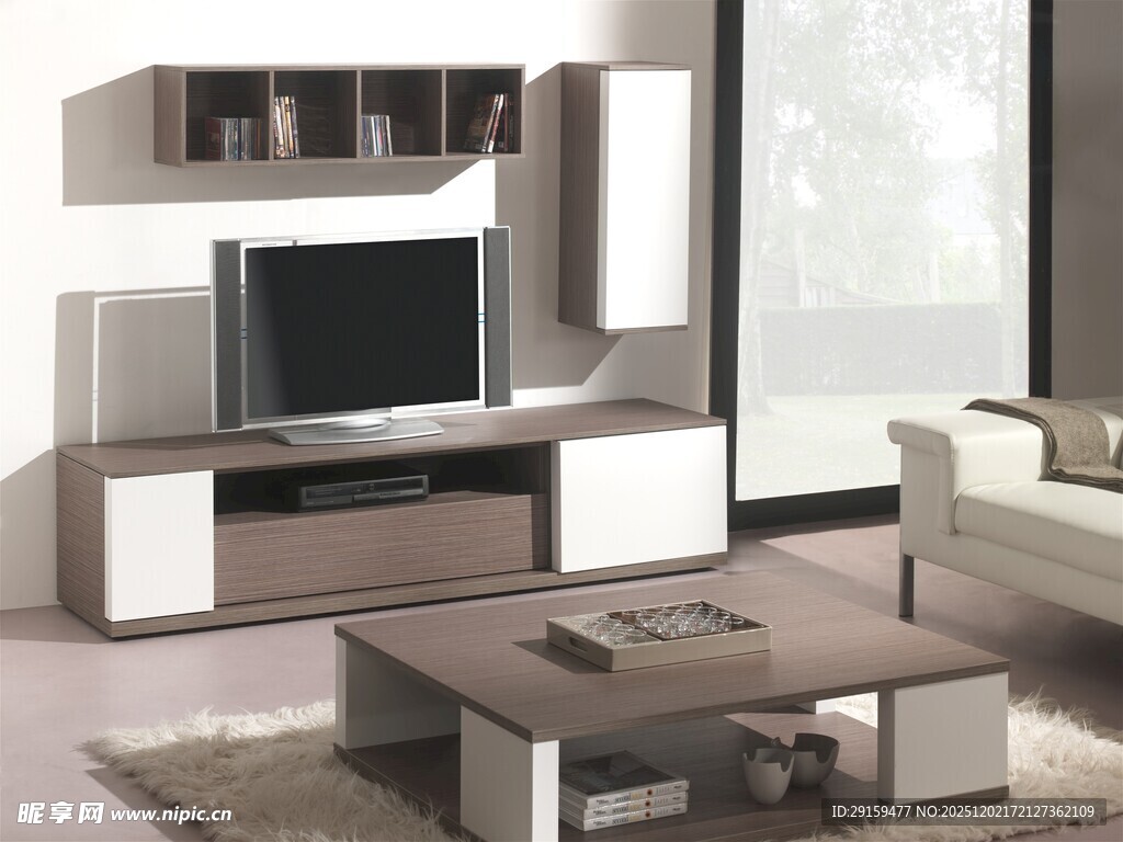 现代简约客厅家具组合