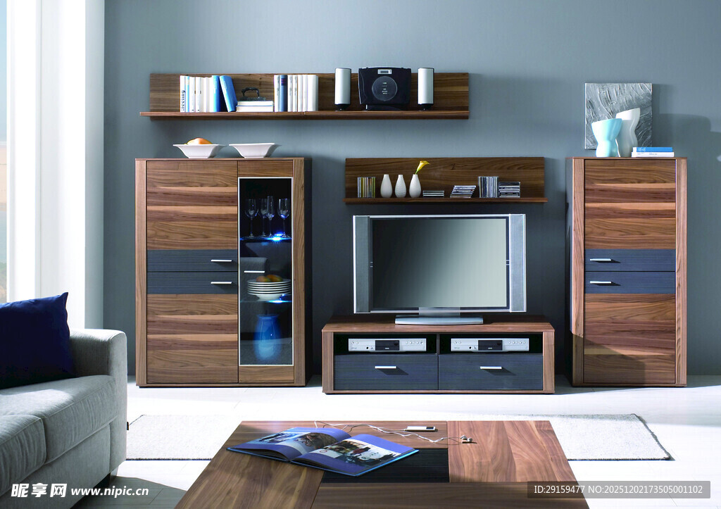 现代简约风格客厅电视柜