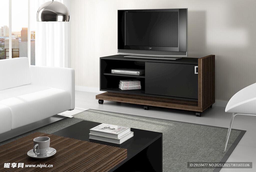 现代简约风客厅电视柜