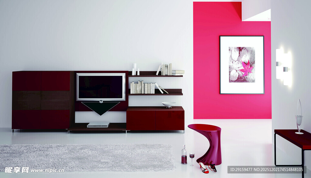 现代简约风客厅一角