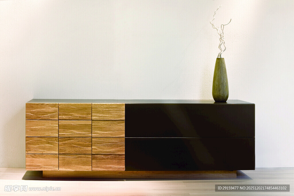 现代简约风格木质电视柜