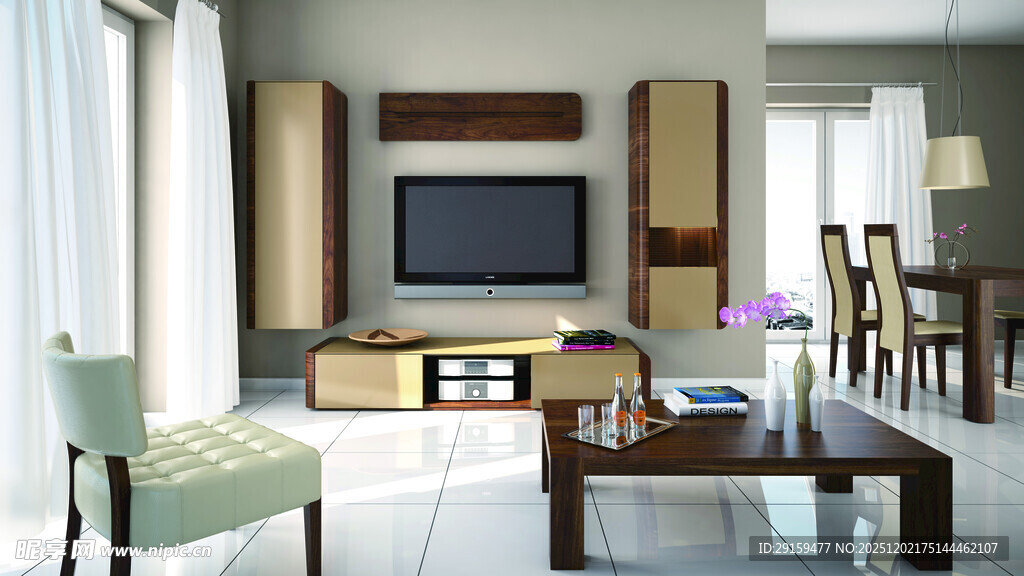 现代简约风格客厅一角