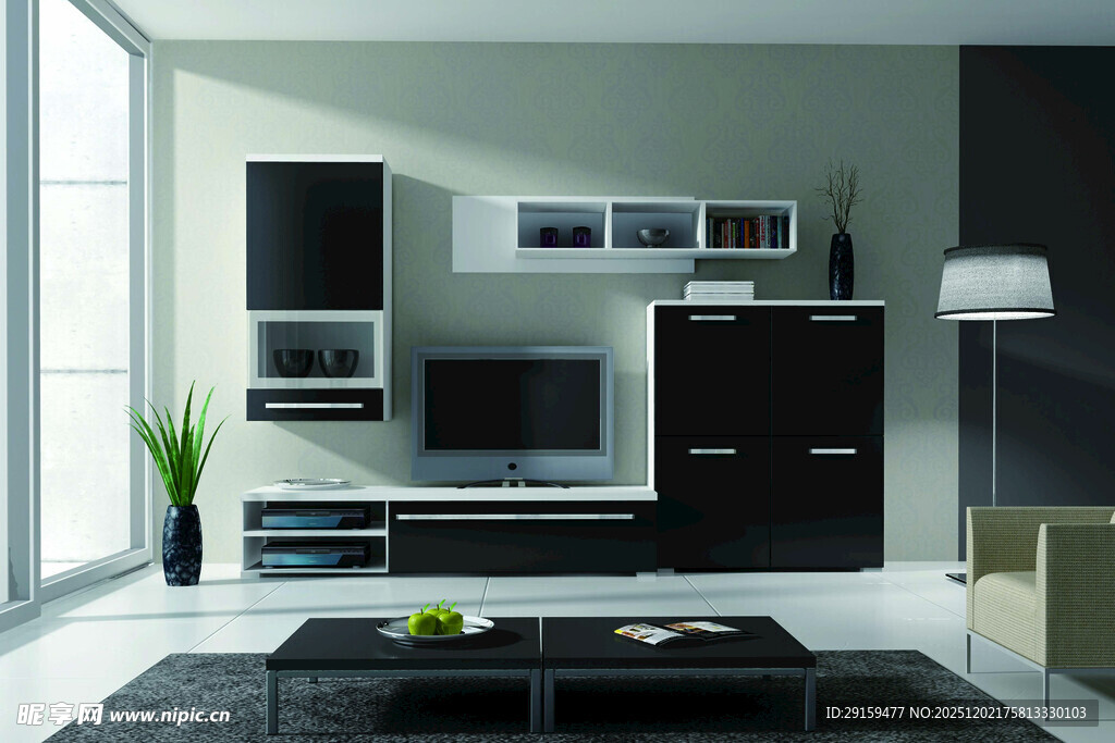 现代简约风格客厅一角