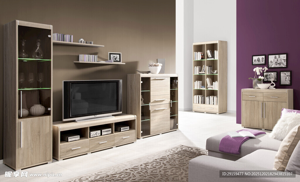 现代简约风客厅家具组合