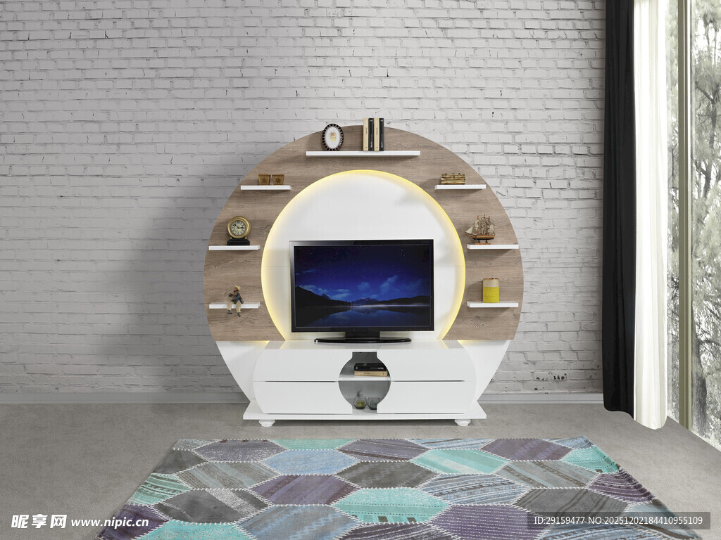 现代风格圆形智能按摩舱