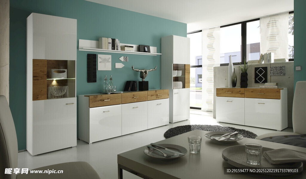 现代简约风格厨房空间