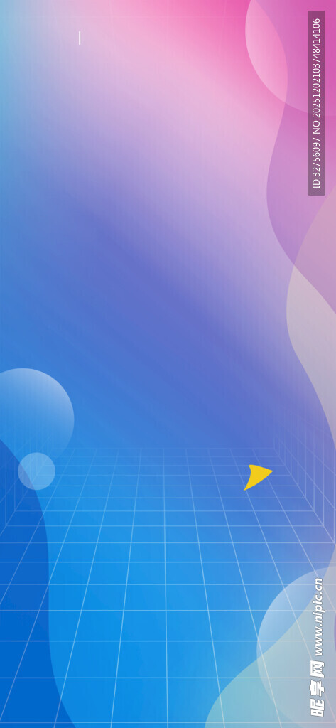 梦幻渐变色彩抽象背景图