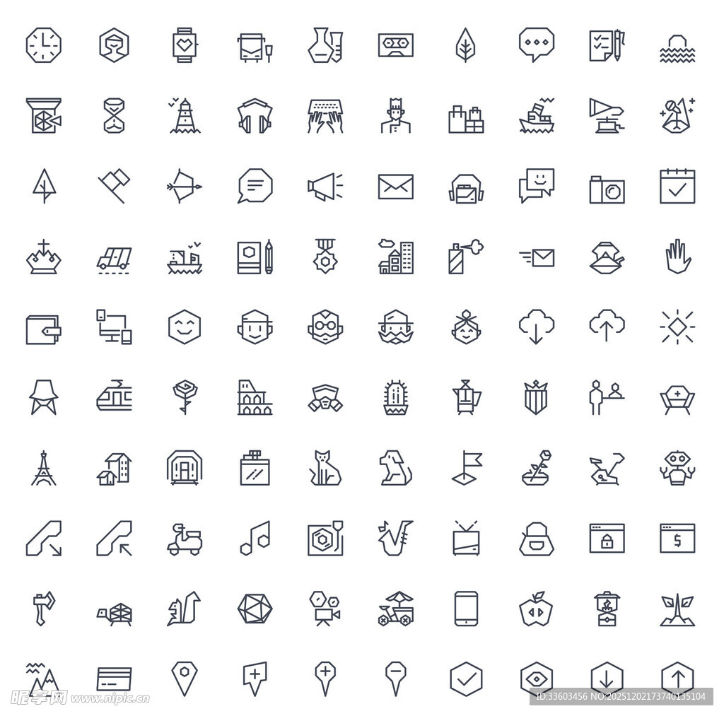 多样几何图形集合
