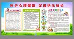 呵护心灵健康宣传栏
