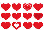 红心图案