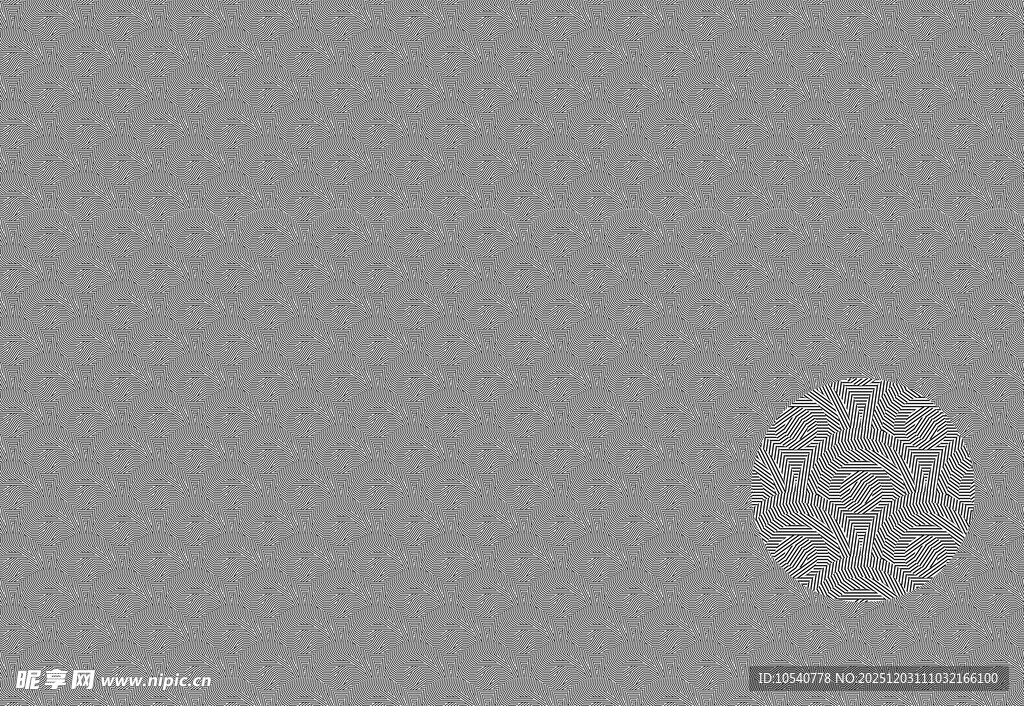 折光压纹矢量图